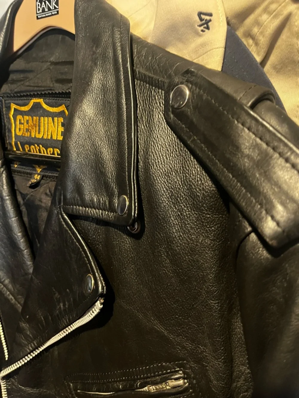 Black Motorcycle Jacket - Picture 5 of 9